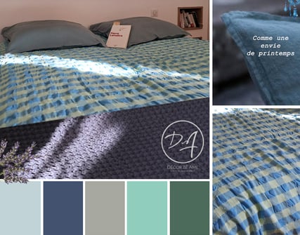 Planche d'ambiance printanière