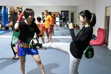 ▲東京都墨田区のキックボクシングジム ストラッグル