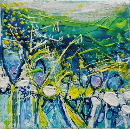 Elisabeth Augendre artiste peintre peinture acrylique originale abstrait