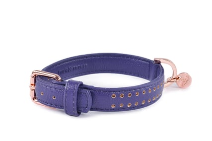 Hundehalsband Amaya Lila Roségold Milk and Pepper