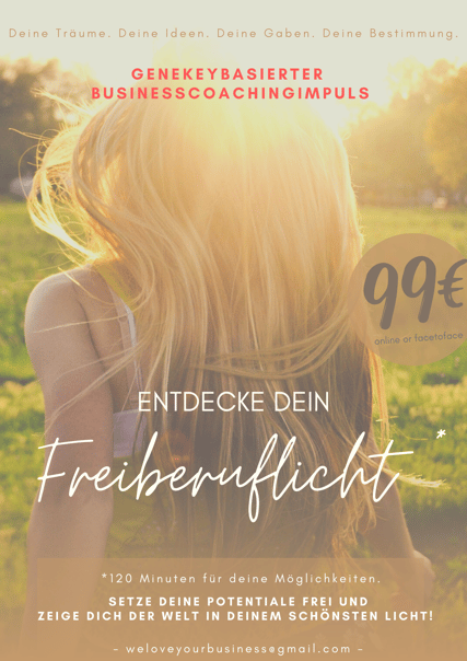 Angebot für Wohlstand im Business und Freiberuf