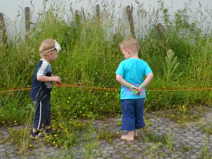 Naturforscher am Werk