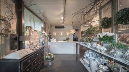 Blütentanz Geschäft Innenansicht