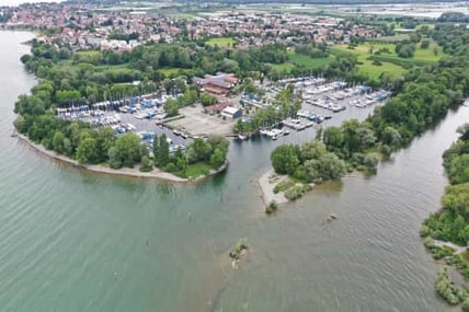 Langenargen Hafen - mywakebaot