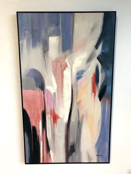 絵　キャンバスアート　抽象画　東京デザインセンター　栃木県家具　鹿沼市　東京インテリア　ショールーム