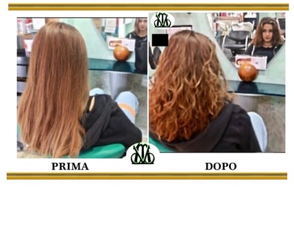 Capelli mossi senza crespo