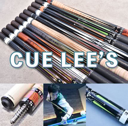 BD〉吉岡正登プロ使用キュー、『CUE LEE'S』(キューリース)各 BD〉吉岡正登プロ使用キュー、『CUE LEE'S』(キューリース)各