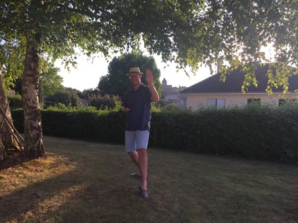 Gael à Lusignan dans le Poitou !