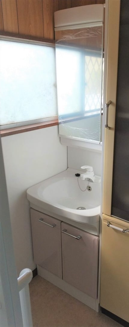 洗面化粧台　クリナップ　BGA　リフォーム後　佐倉市　千葉　スリーエイトホーム