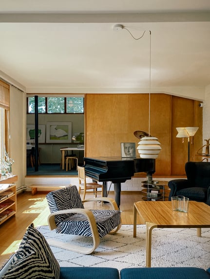 アルヴァ・アアルト自邸　居住　アトリエ