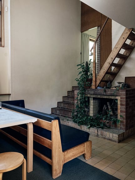 アルヴァ・アアルト自邸　スタジオ　アトリエ