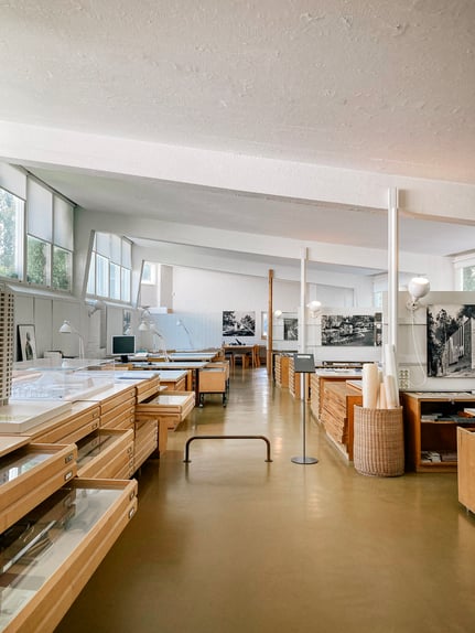 アルヴァ・アアルト スタジオ 製図室