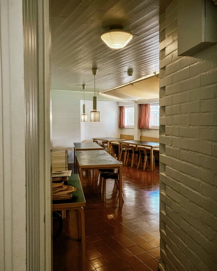 アルヴァ・アアルト　スタジオ　食堂　カフェテリア