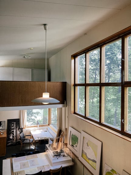 アルヴァ・アアルト自邸　スタジオ　アトリエ