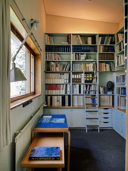 アルヴァ・アアルト自邸　スタジオ　アトリエ