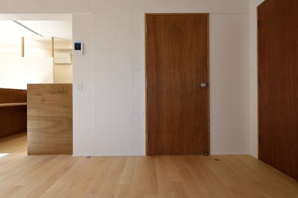 バーチ フローリング 無垢 単板貼 施工事例 アンドウッド andwood