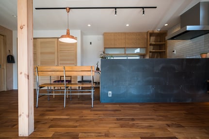 チーク 無垢フローリング 施工例 andwood アンドウッド