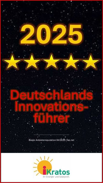 FAZ Auszeichnung - Deutschlands Innovationsführer 2025