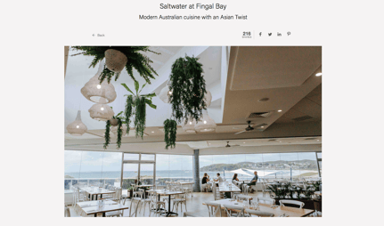 HUNTERhunter: Saltwater at Fingal Bay