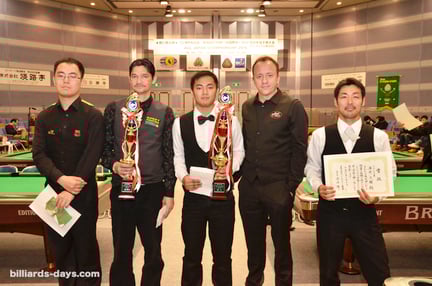 2015年『全日本選手権』ベストアマ表彰