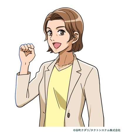 女性管理職キャラクター