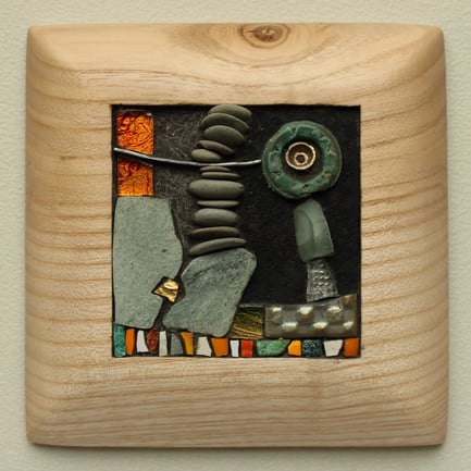 Mosaïque "En plein dans le miel !" © Cécile Bouvarel