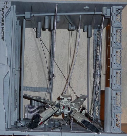 1/60 Diorama - DYRL crash scene- Ratatarse Factory