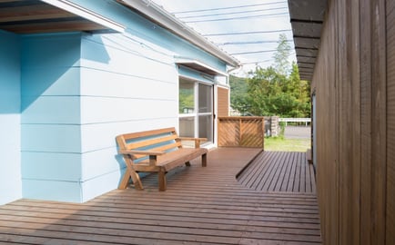 天然木ウッドデッキ 