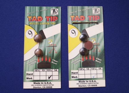 タッド2層（左）とタッド一枚革（右）