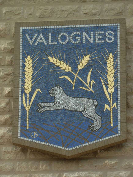 Blason de Valognes -  Cécile Bouvarel