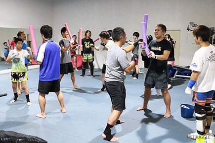 ▲東京都墨田区のキックボクシングジム ストラッグル