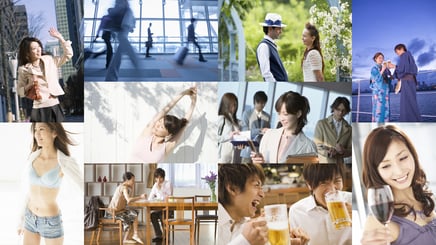 高感度なクリエイティブ画像をそろえた「QxQ IMAGES」（キューバイキュー イメージズ）