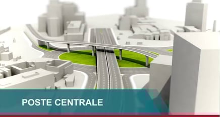 Autoroute Yaoundé-Nsimalen. Projet de la future place de la Poste centrale