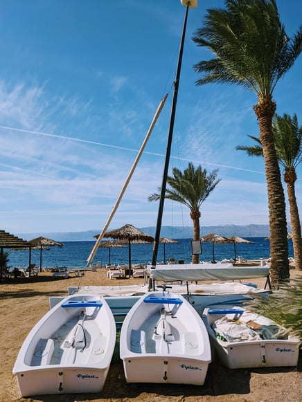 In Aqaba ist es deutlich wärmer als in Amman