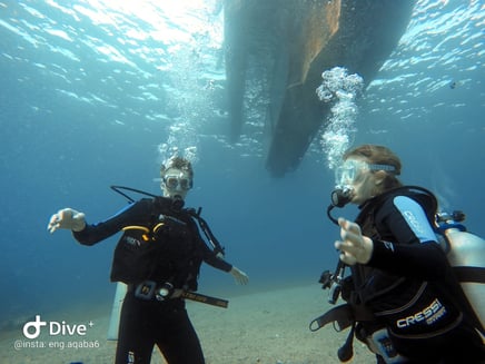 Ziemlich unheimlich, wenn auf einmal ein Motorboot über dir fährt