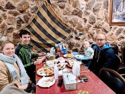 Kaminzimmerfeeling im Reem Beladi