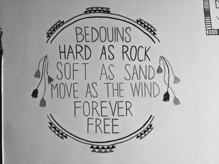 Wandkunst in der privaten familiengeführten Unterkunft