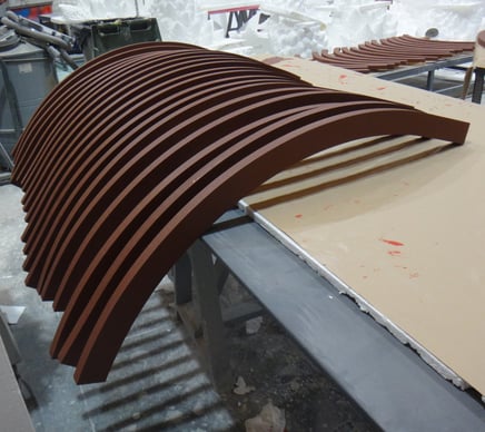 Costillas decorativas para decoración de una cafetería