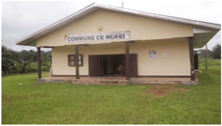 Ngwei, ancien batiment de l'Hotel de ville