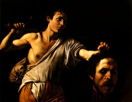 Le Caravage - David avec la tête de Goliath