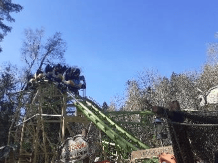 Ausflug in den Freizeitpark Geiselwind im April 2022