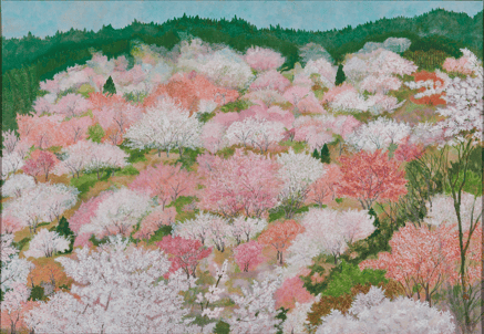 「吉野山」　　P100　北村　悠香子