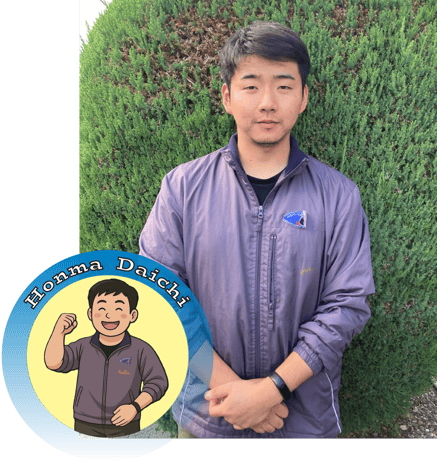 （株）ユニバーサルエージェンシーの現場スタッフの本間大地です。