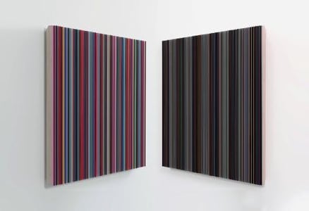 JÜRGEN PAAS, Jukebox, PVC, MDF, 80x80, 2.1+2.2, 2019