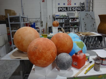 Esferas de Planetas del sistema Solar