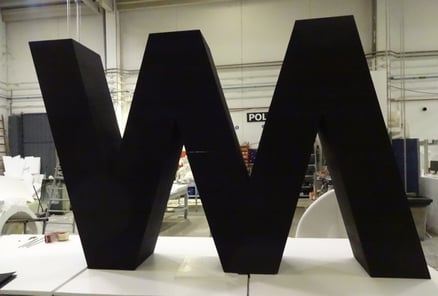 Logo Gigante en dos piezas