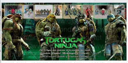 fiesta temática tortugas ninja