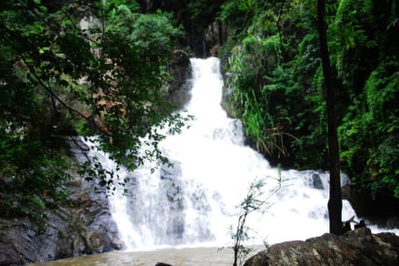 Datanla Waterfall in Dalat vietnam