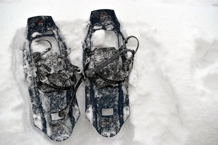 旭川　北彩都ガーデン　早朝ハイク　スノーシュー