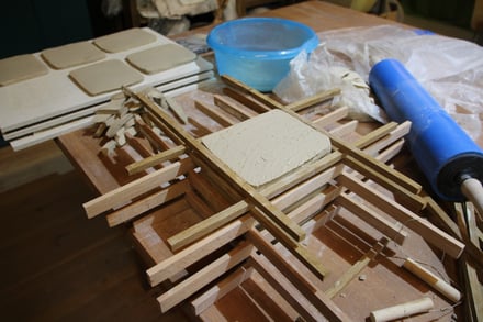 Alte Mehtode zur Anfertigung von Plättli